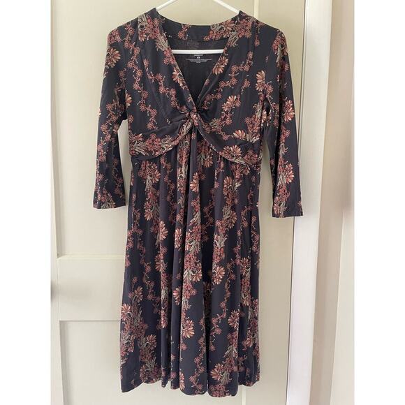 Women’s Patagonia Long Sleeve Floral Midi Dress - Picture 1 of 2